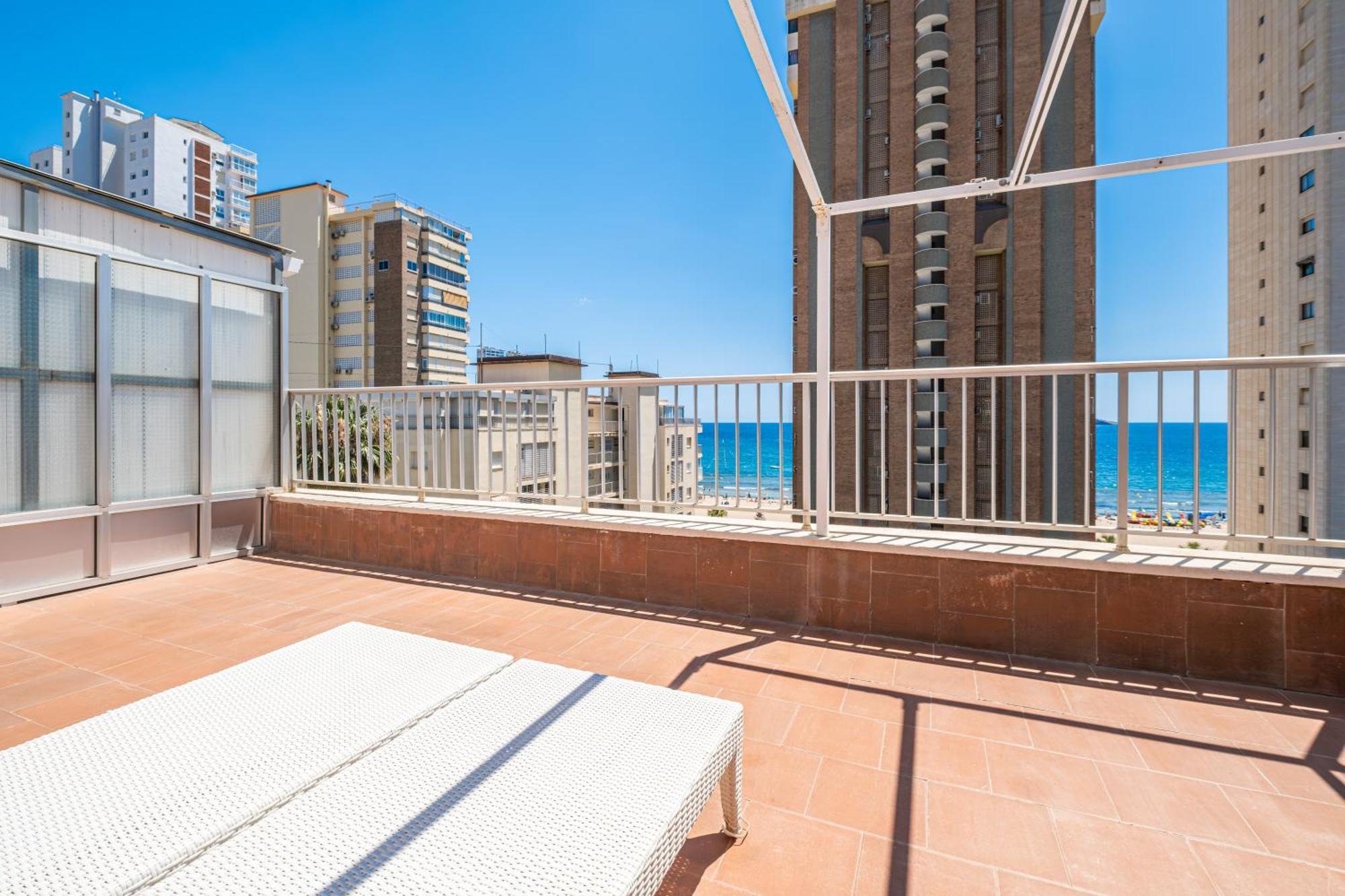 Penthouse El Pato 872 Levante Beach Бенидорм Экстерьер фото
