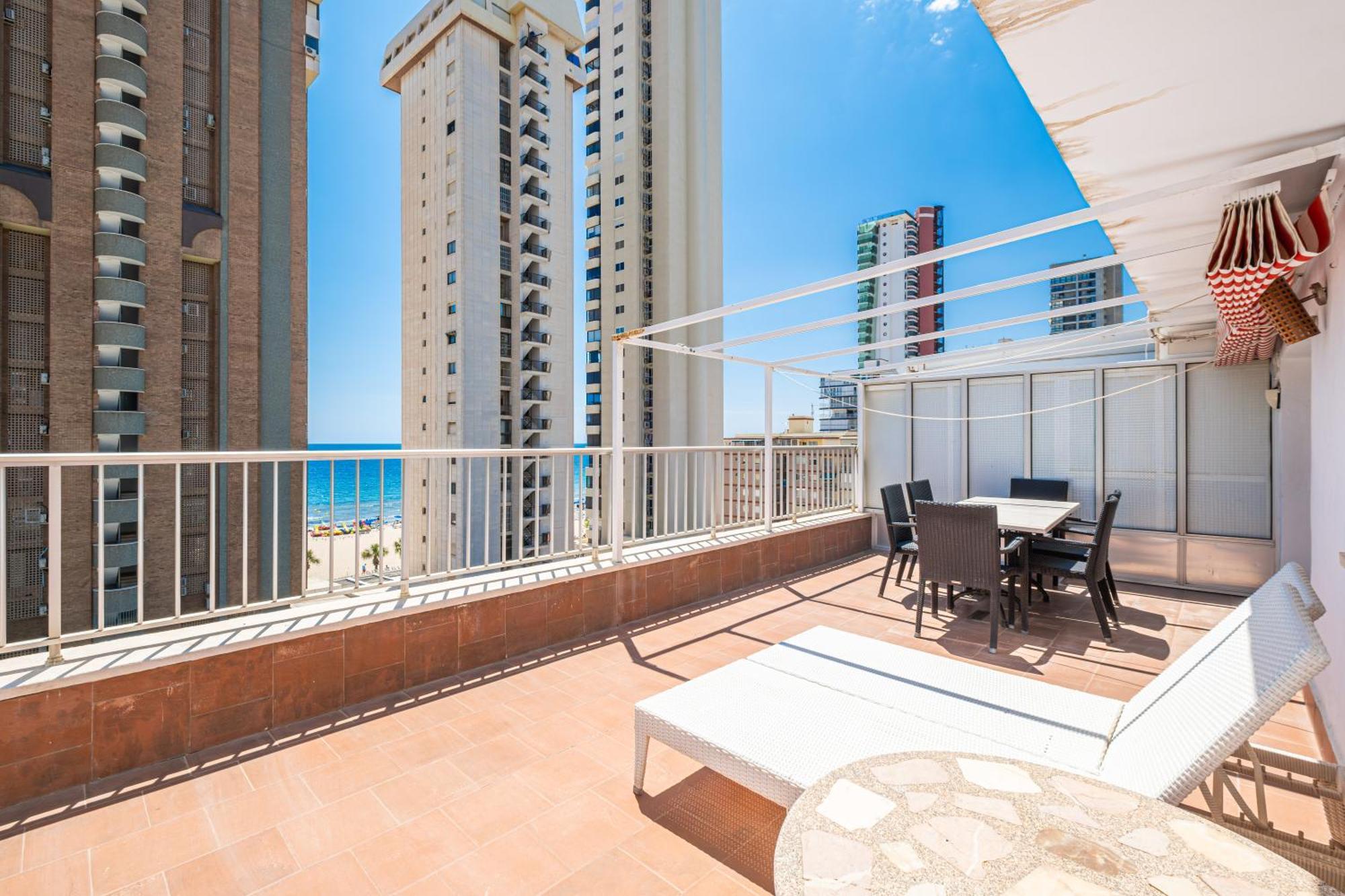 Penthouse El Pato 872 Levante Beach Бенидорм Экстерьер фото