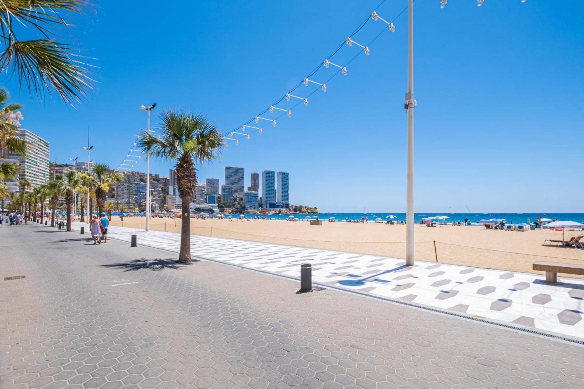 Penthouse El Pato 872 Levante Beach Бенидорм Экстерьер фото