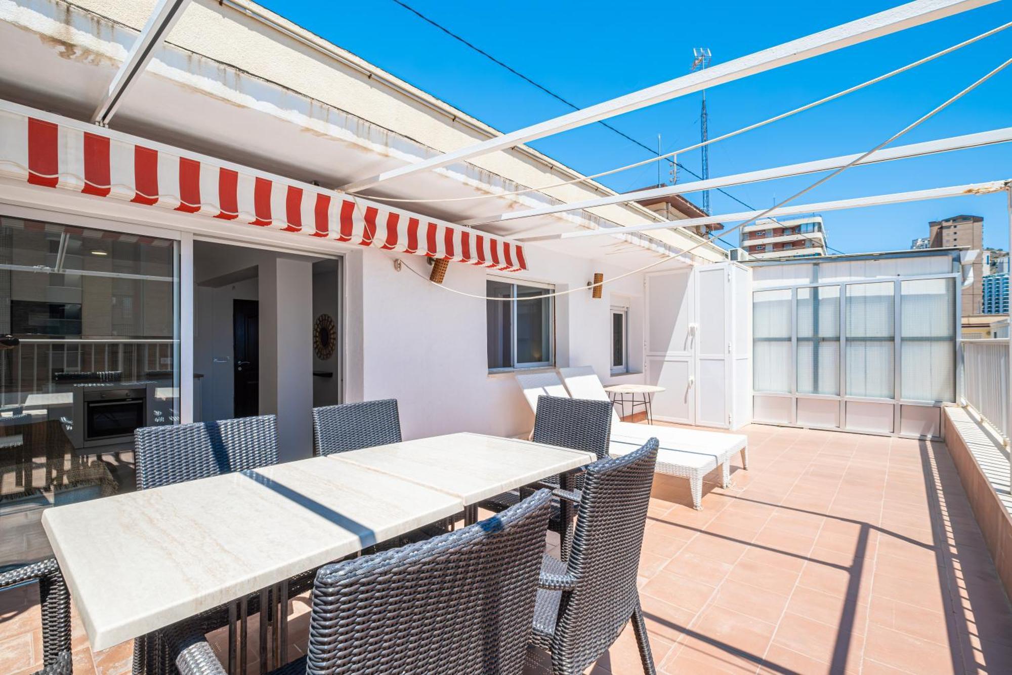 Penthouse El Pato 872 Levante Beach Бенидорм Экстерьер фото