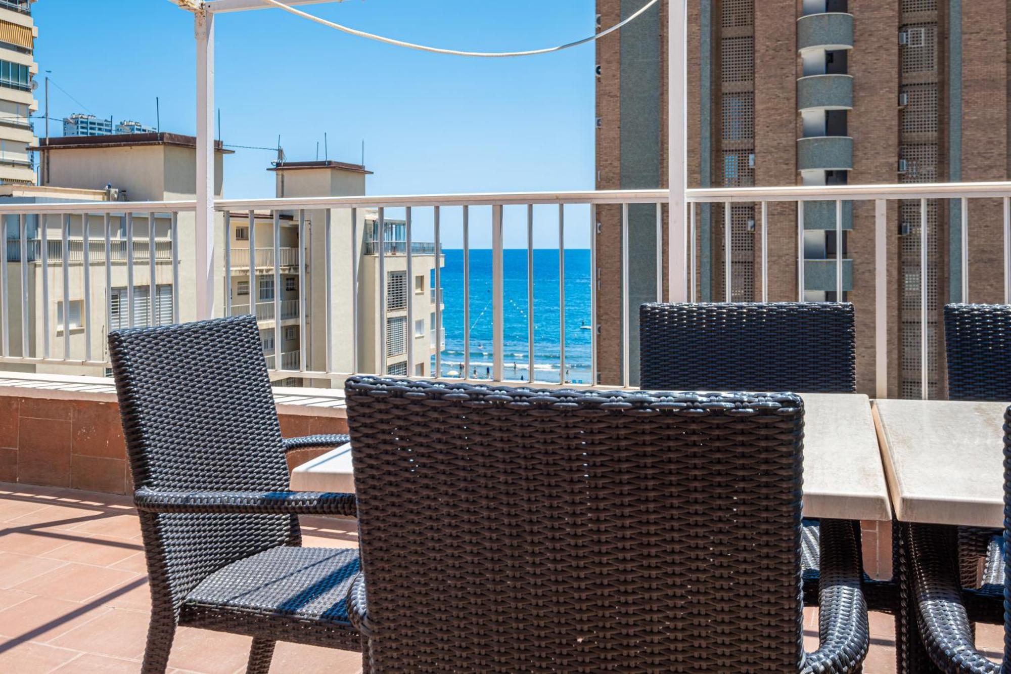 Penthouse El Pato 872 Levante Beach Бенидорм Экстерьер фото